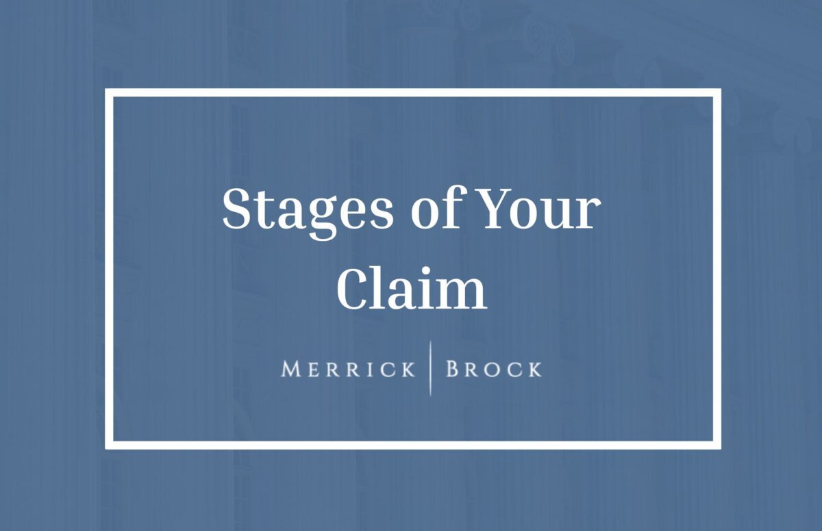 stages of your personal injury claim